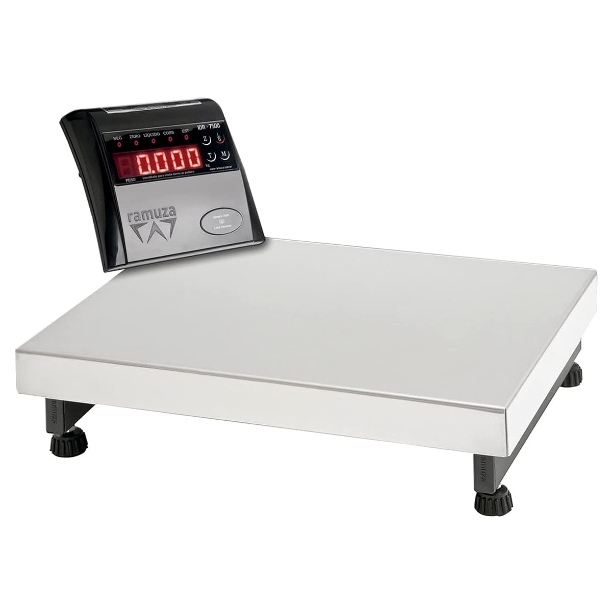 Balança Industrial Aço Carbono 500kgx100g Bivolt