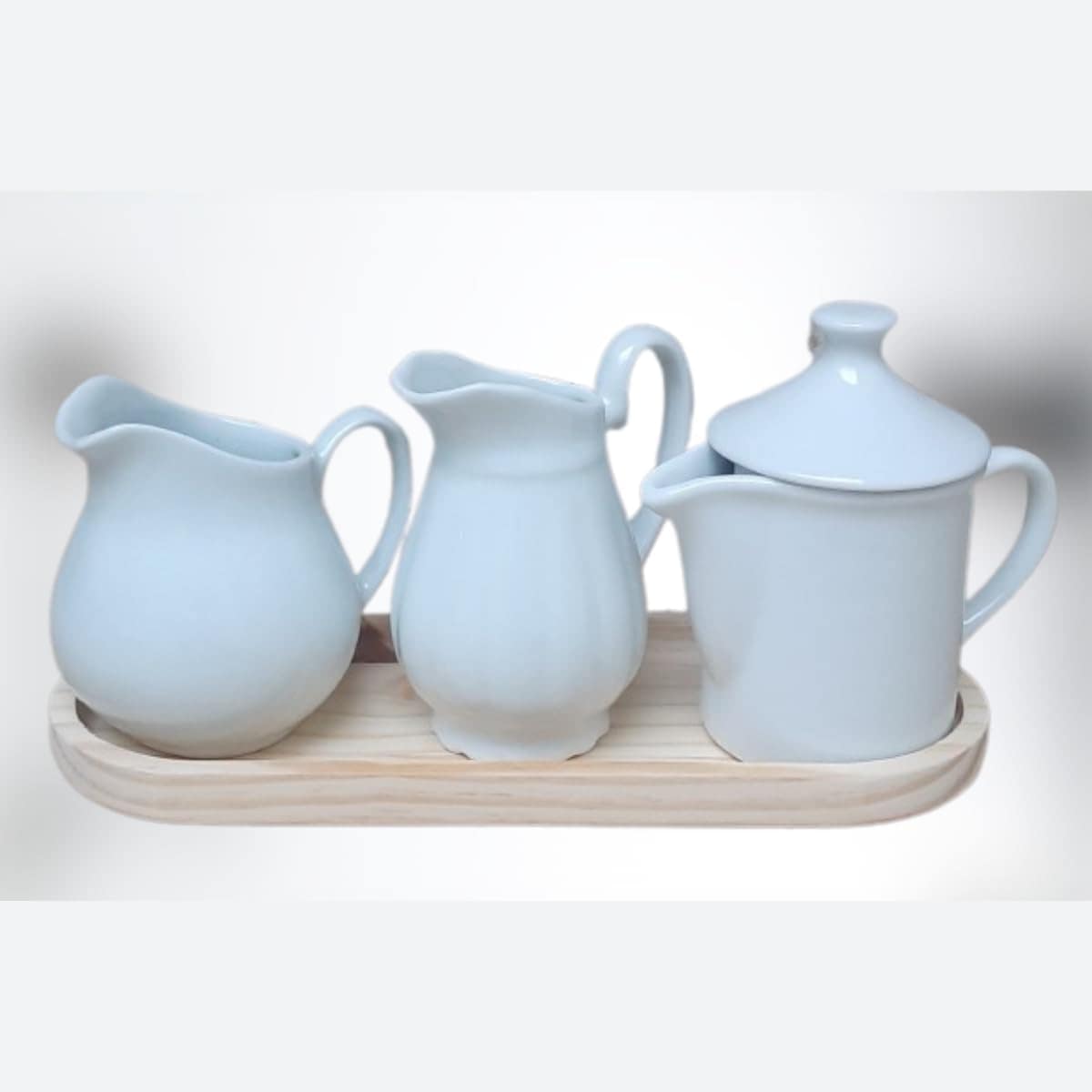 Jogo Mesa Posta, Jarras e Bule - Bule 300ml + Jarra clássica...