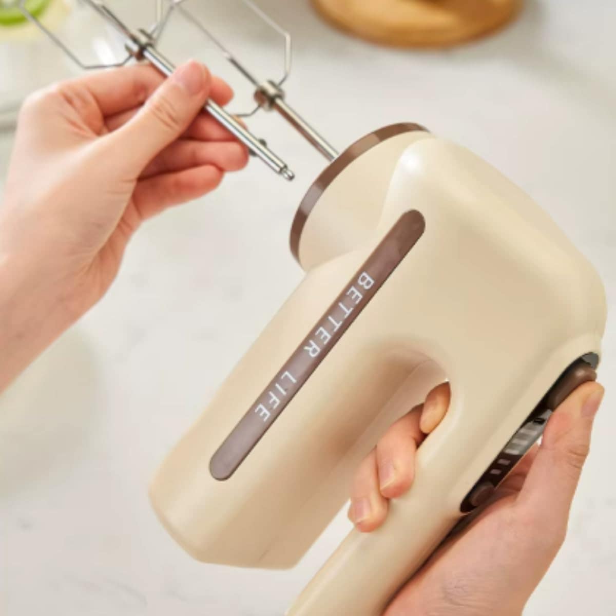 Batedor De Ovos Elétrico Portátil Com 5 Velocidades, Cabeça ... - Image 8