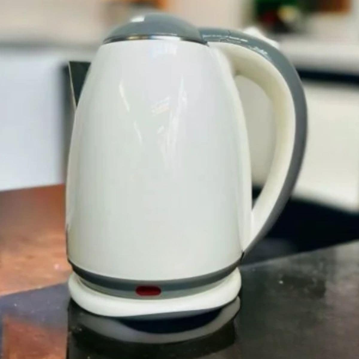 Chaleira Jarra Elétrica Inox Prática 1.8l Branco 127v - Image 2