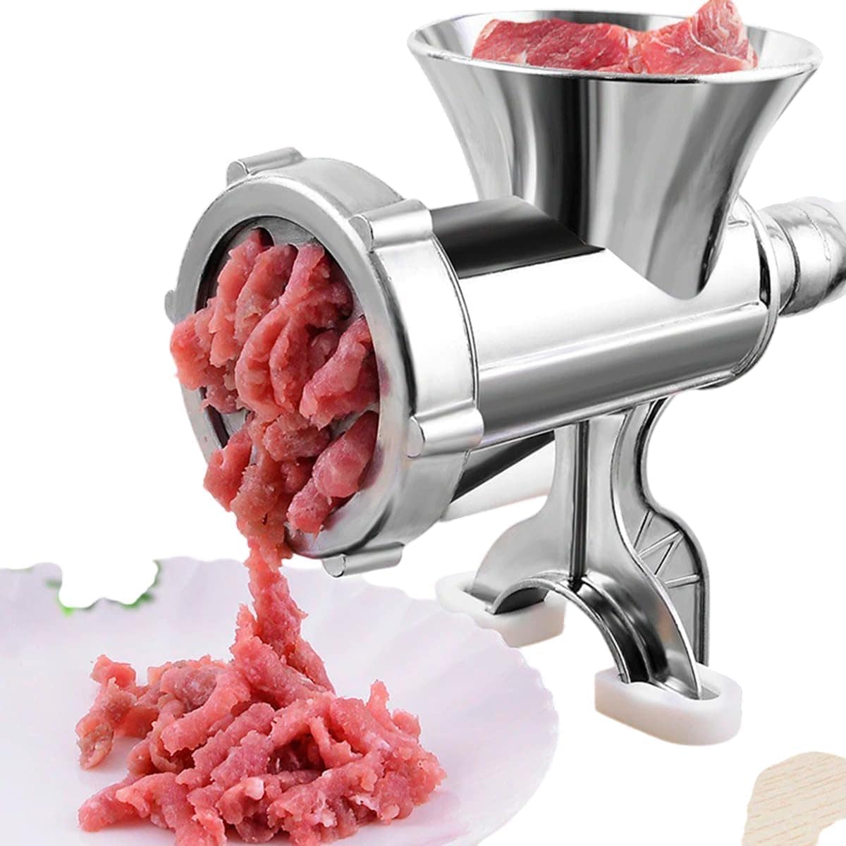 Moedor De Carne Embutidos Alimentos Maquina Manual Moer NO.1...