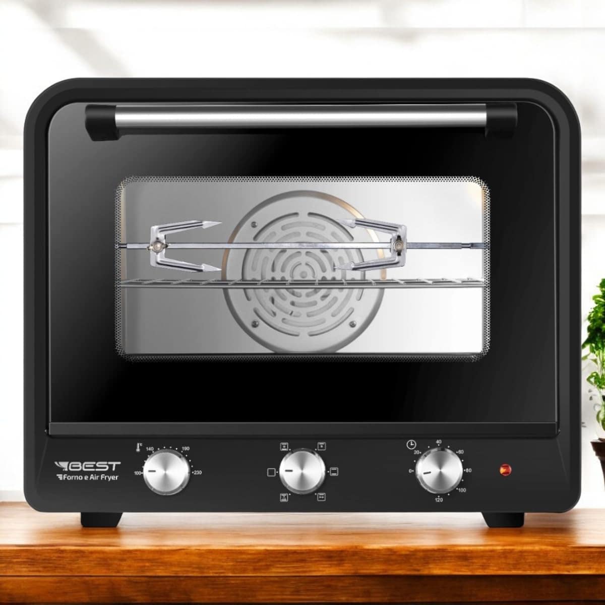 Forno e Fritadeira sem Óleo Best 45L Air Fryer Fry Oven Tama... | É bom mesmo? Descubra antes de comprar - Image 9