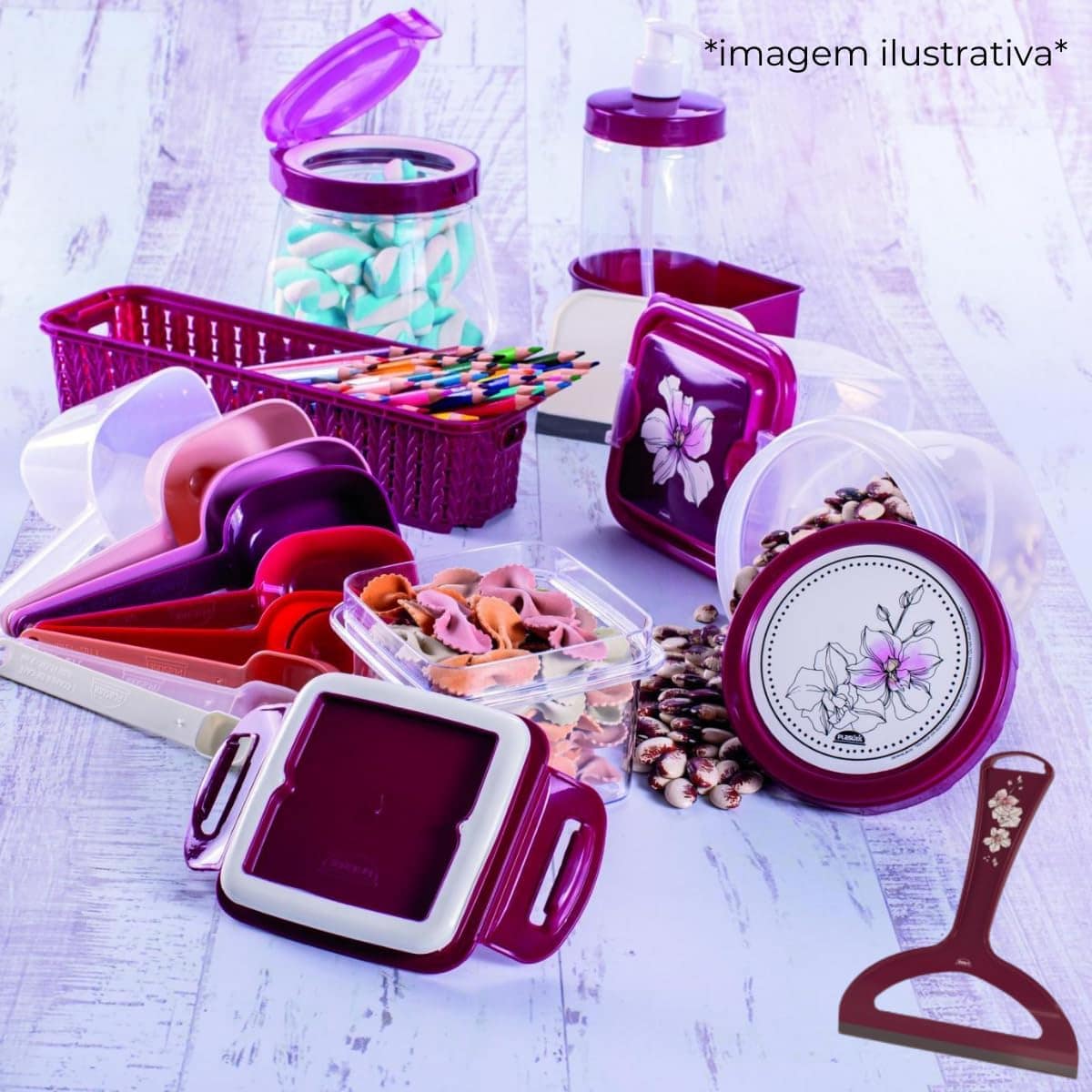 Rodinho Para Pia Decoradoora Plasutil - Image 3