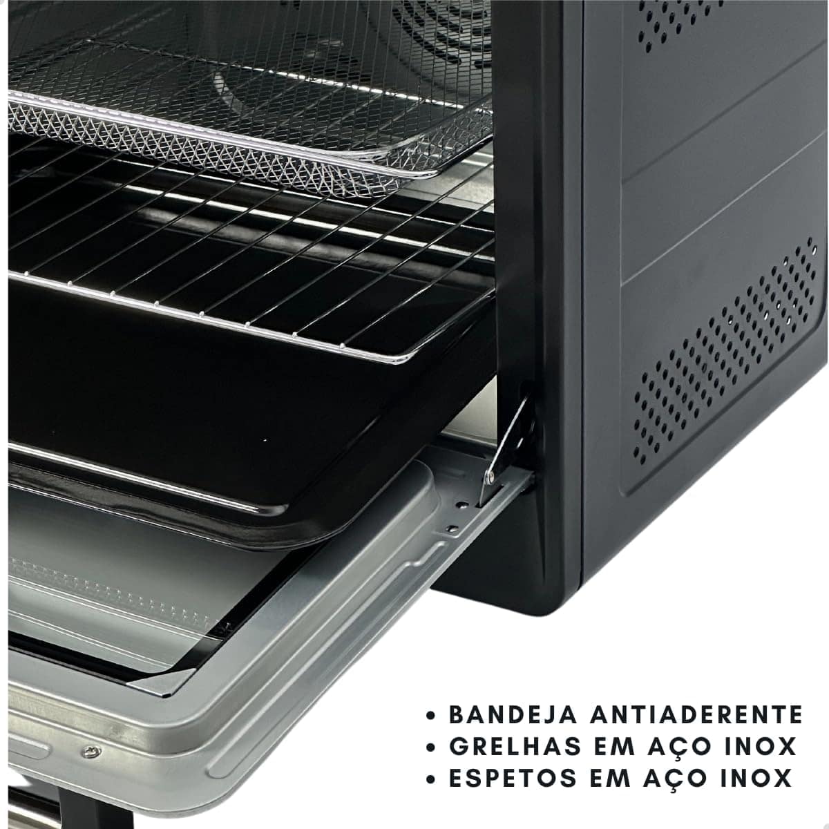 Forno e Fritadeira sem Óleo Best 45L Air Fryer Fry Oven Tama... | É bom mesmo? Descubra antes de comprar - Image 6