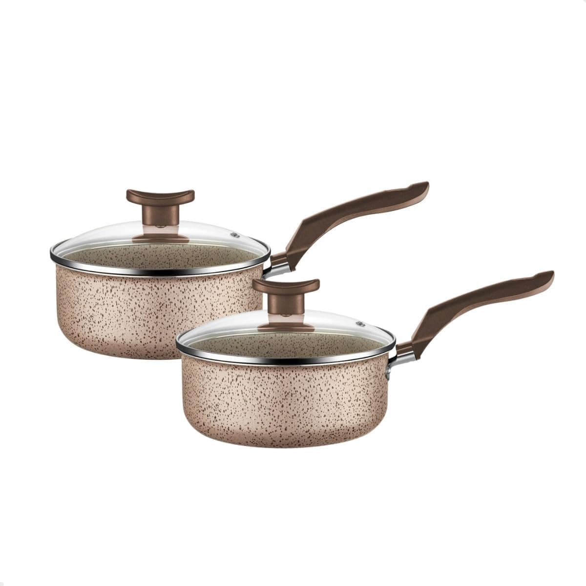 Jogo De Panelas 10 Peças Antiaderente Tampa De Vidro Teflon - Image 3