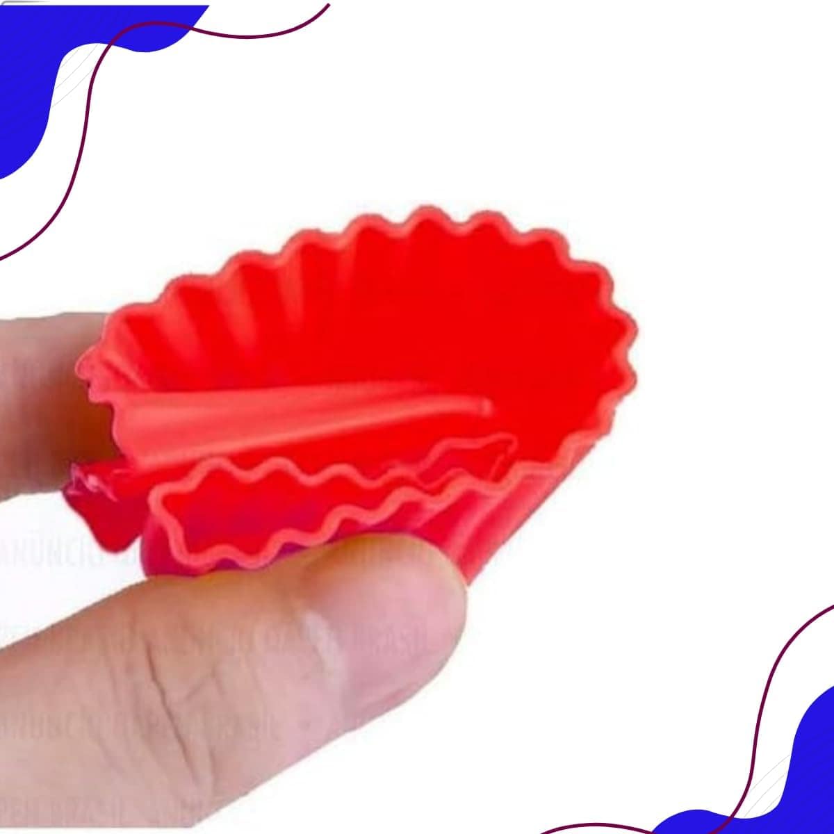 Jogo 12 Formas de Silicone Cupcake Muffin Assadeira Air Frye... | É bom mesmo? Descubra antes de comprar - Image 5
