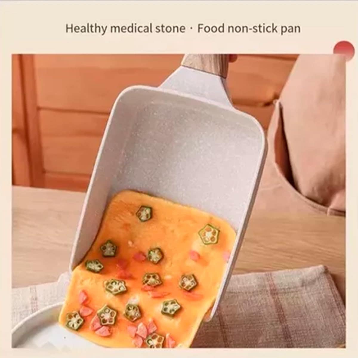 Frigideira Japonesa Antiaderente em Alumínio – Ideal para Om... - Image 5