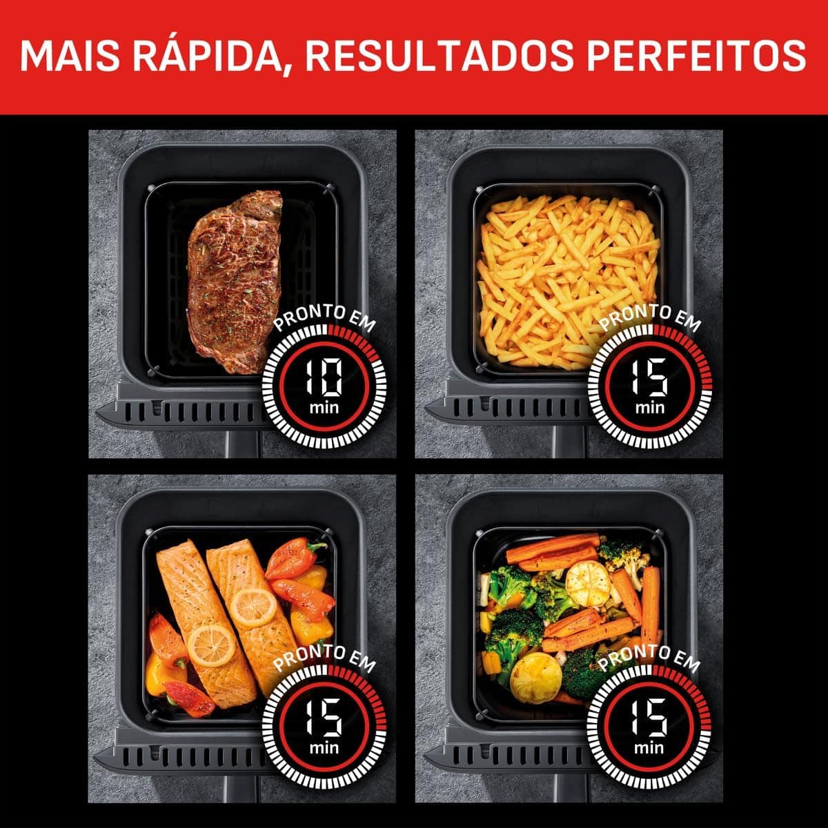 Fritadeira Sem Óleo Air Fryer Arno Easy Fry Turbo 6L AFI6, 1... | É bom mesmo? Descubra antes de comprar - Image 8