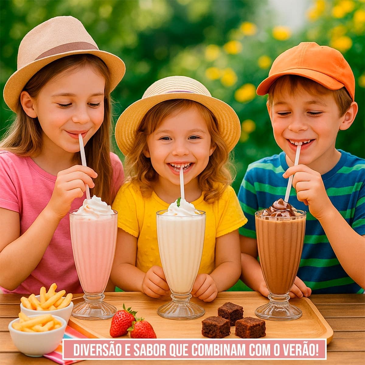 Taças de Vidro para Milkshake, 380ml, sorvete sobremesa luxo... - Image 3