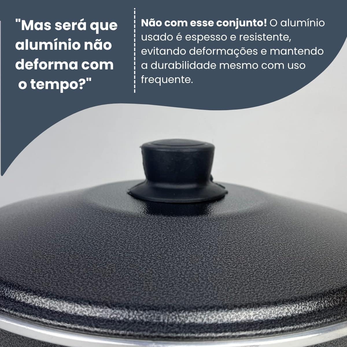 Conjunto de Panelas de Alumínio com 3 Caçarolas e 1 Fervedor... - Image 7