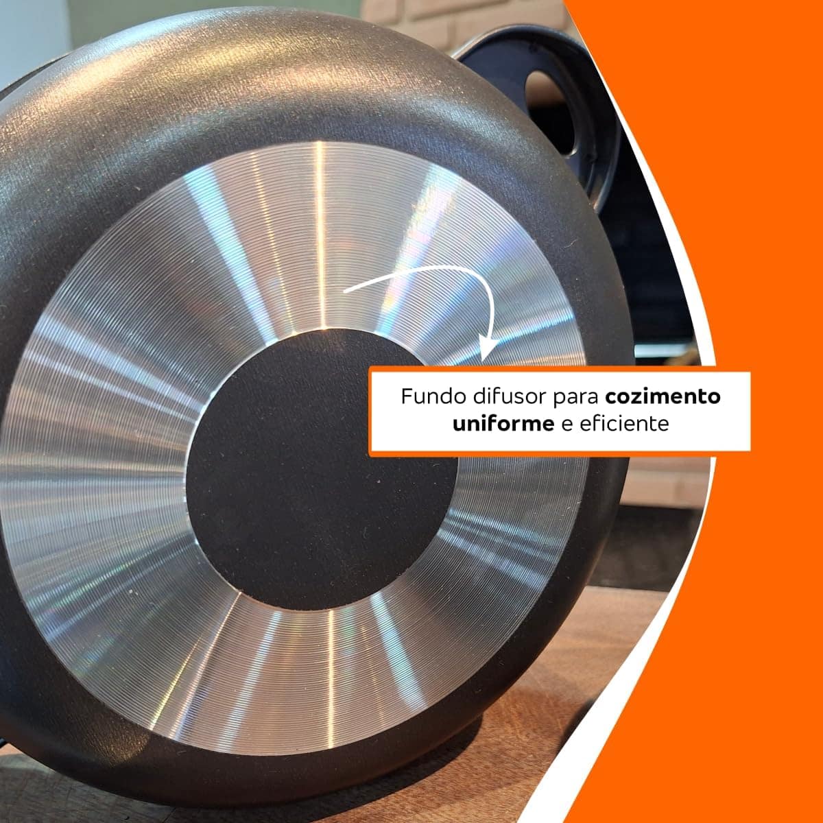 Jogo de Panelas Caçarolas Antiaderente 5 Peças com Tampa de ... - Image 5