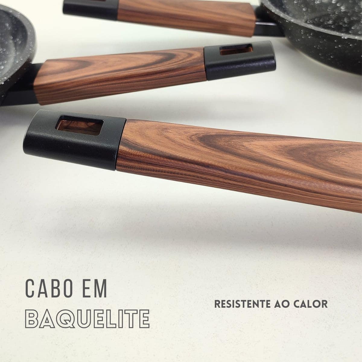 Frigideira Antiaderente Alumínio Fogão Cooktop Indução E Gás... - Image 3