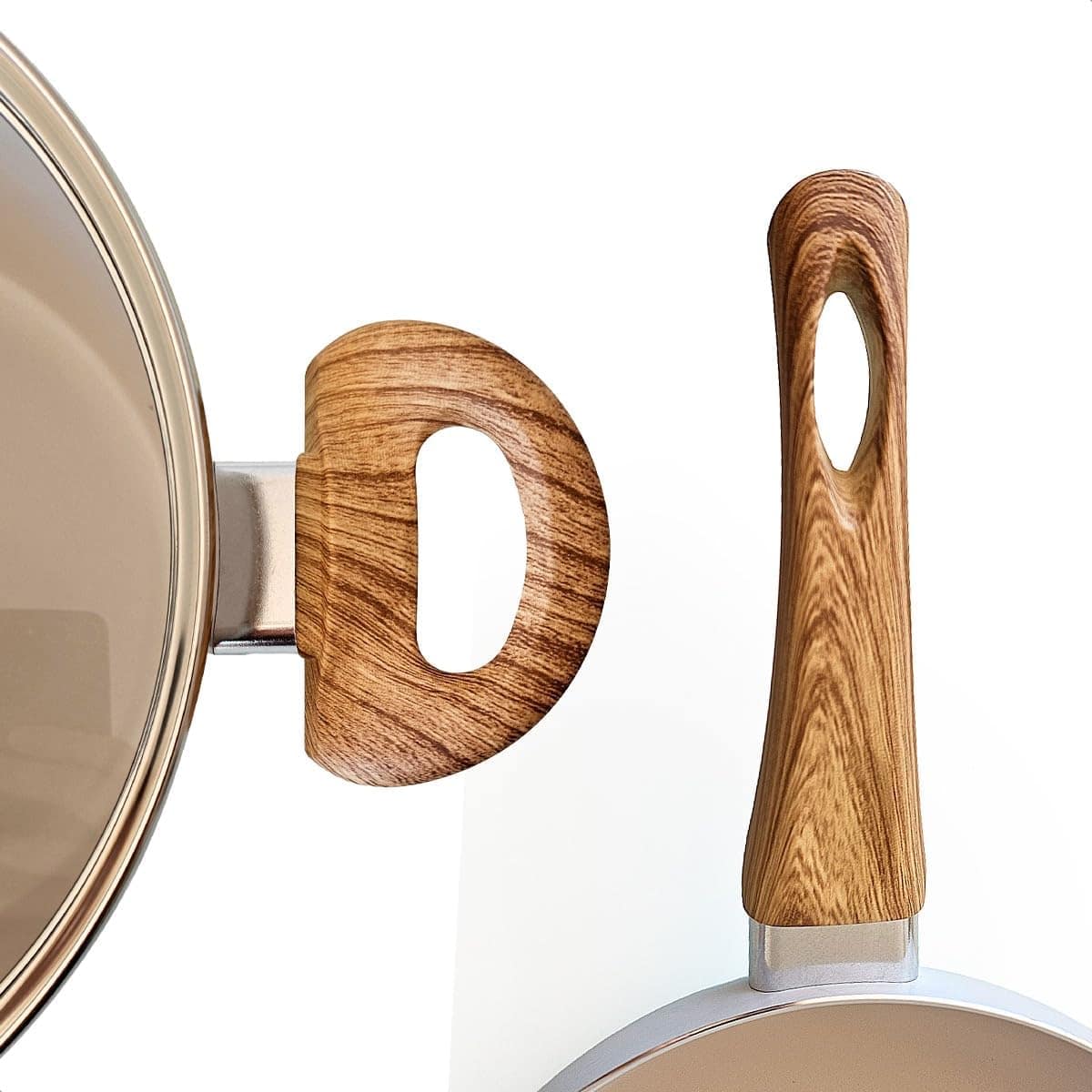 Jogo de Panelas Cerâmica Indução e Gás 5 Peças Cairo - Image 5