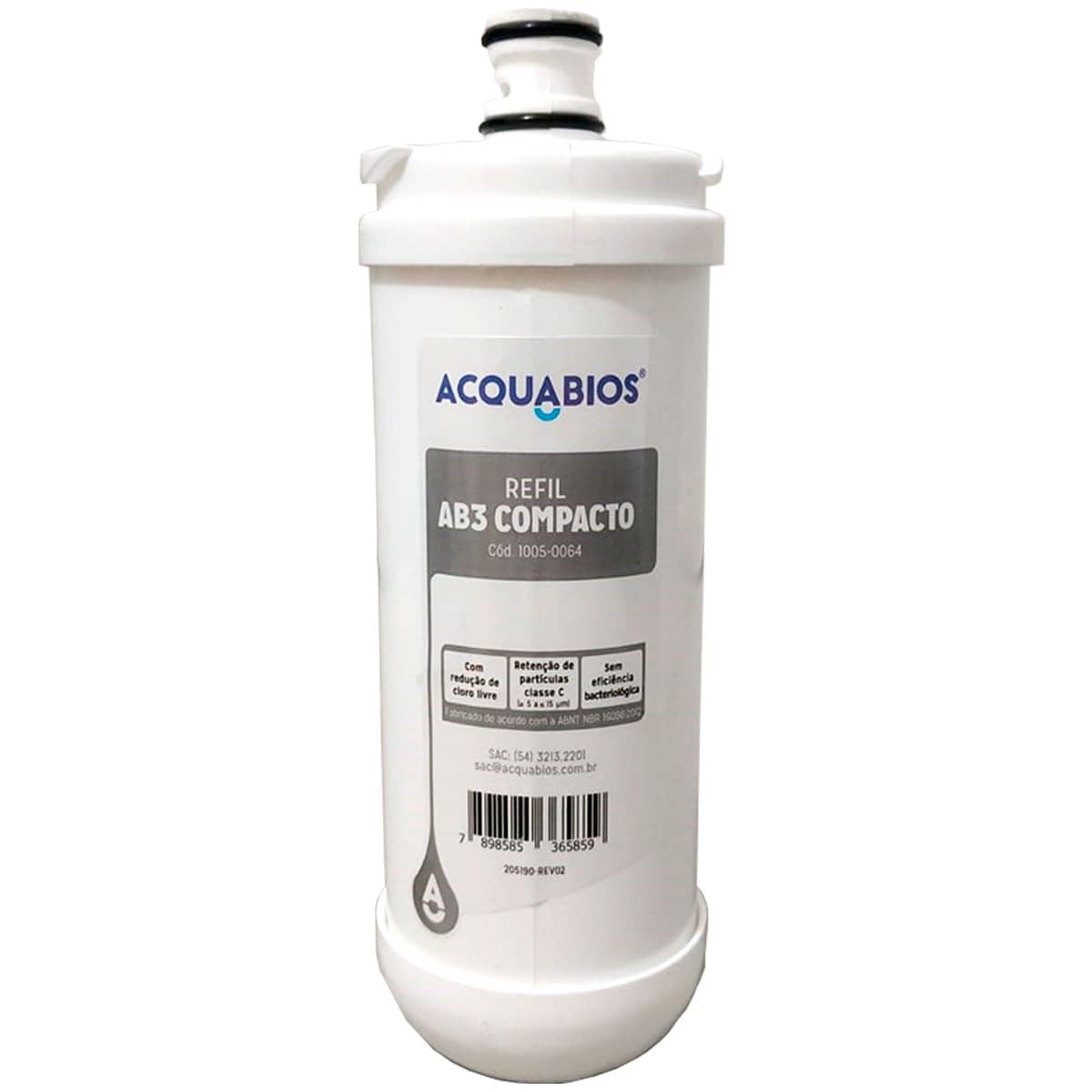 REFIL ACQUABIOS AB3 COMPACTO INDICADO PARA PURIFICADORES DE ... | É bom mesmo? Descubra antes de comprar - Image 3
