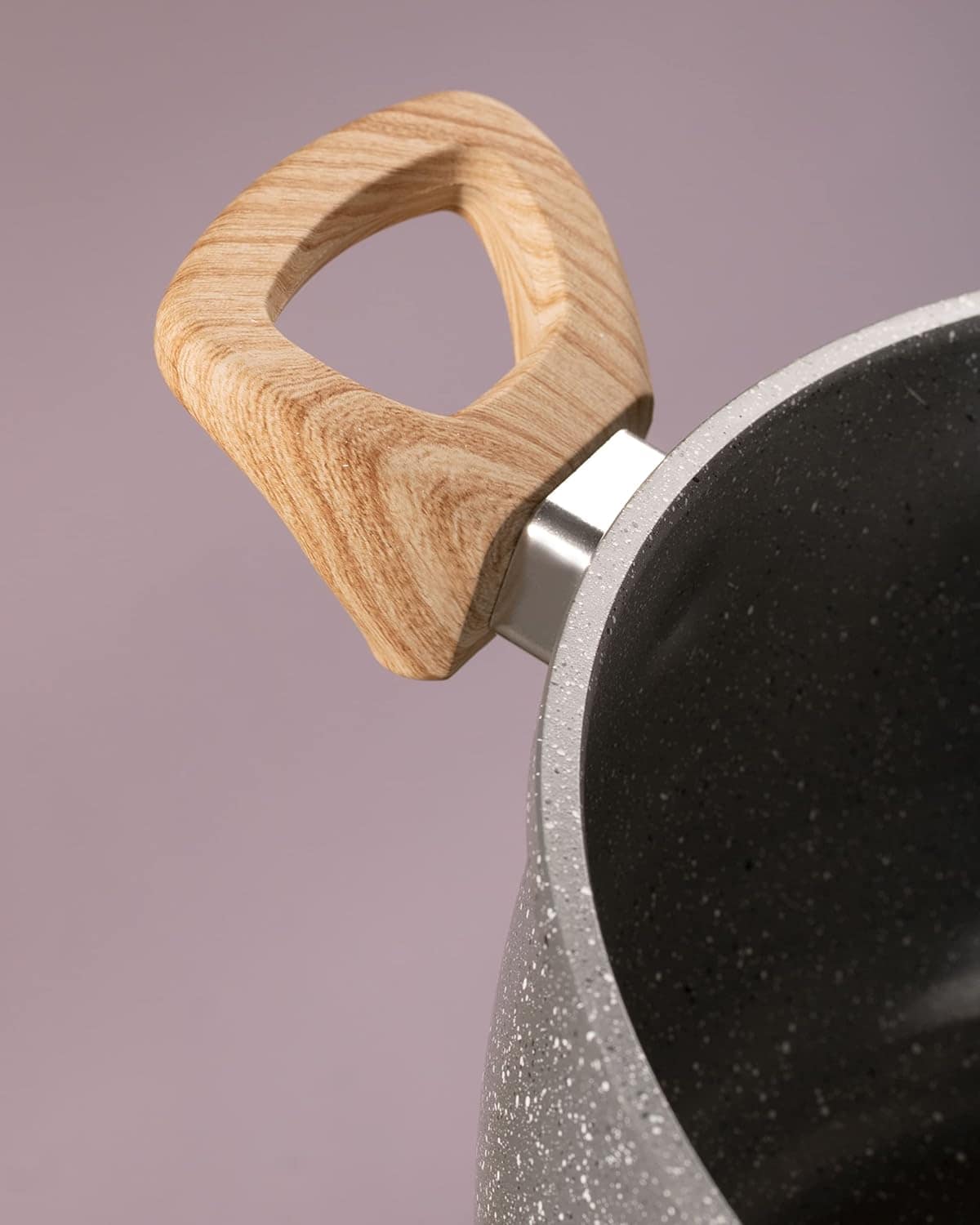 OSTER Caçarola Antiaderente 4,5L com Tampa Marble Edition - ... - Image 5