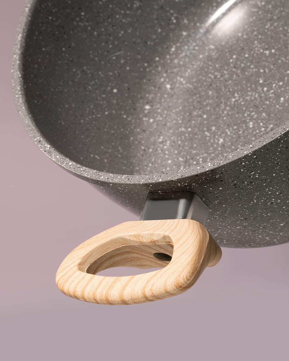 OSTER Caçarola Antiaderente 4,5L com Tampa Marble Edition - ... - Image 4