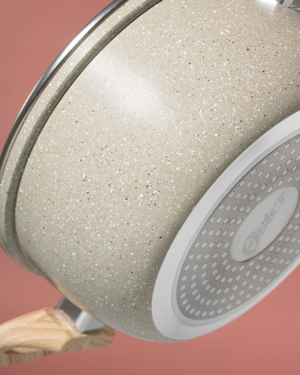 OSTER Caçarola Antiaderente 5,5L com Tampa Marble Edition - ... - Image 2