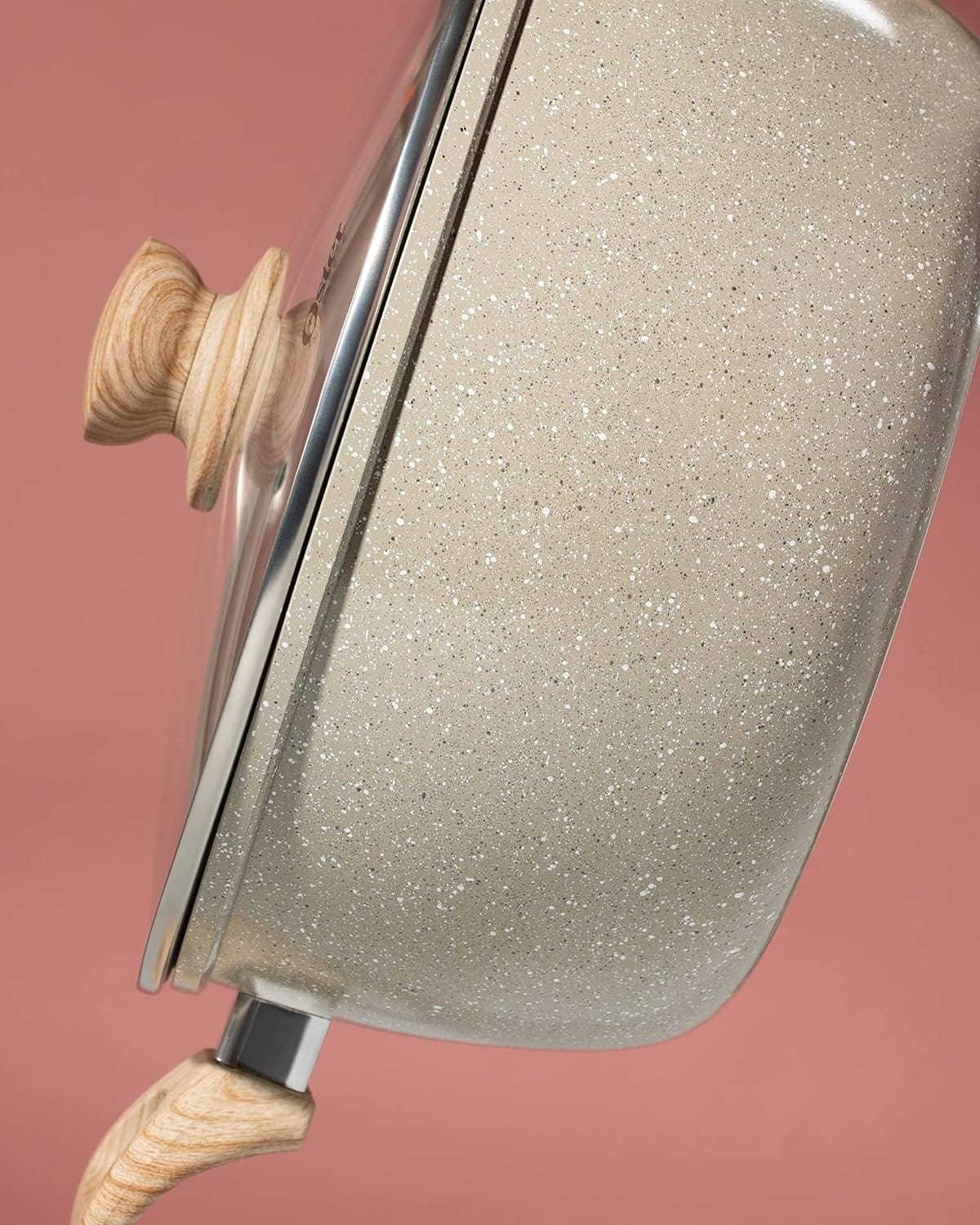 OSTER Caçarola Antiaderente 5,5L com Tampa Marble Edition - ... - Image 7