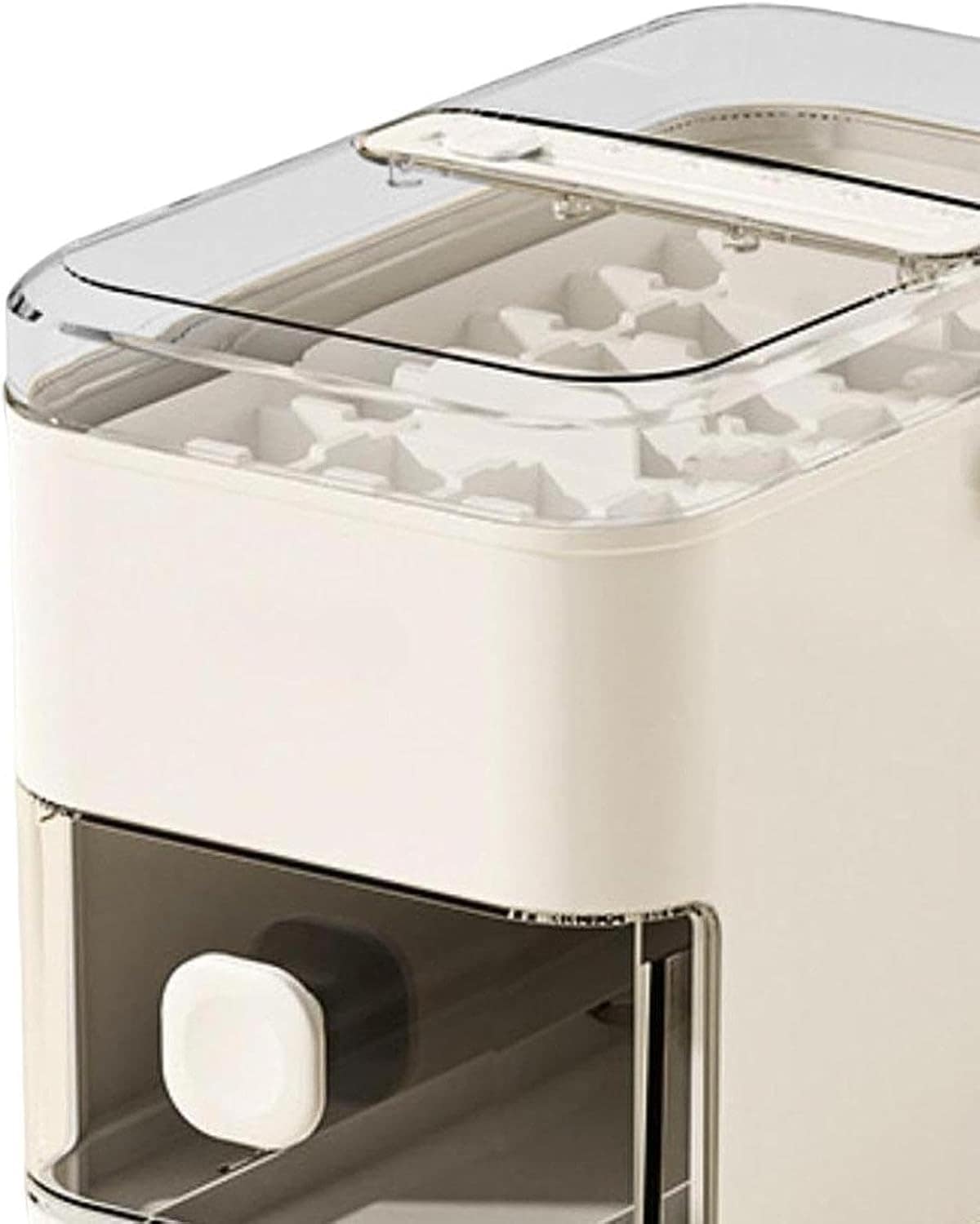 Yajuyi Bandeja de gelo com tampa, utensílios para fazer gelo... - Image 5