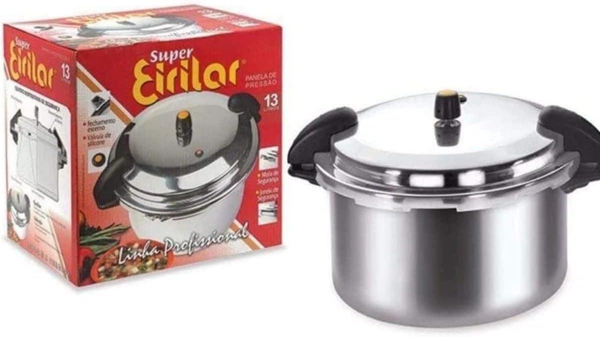 Panela Pressão Profissional, Eirilar, 905, Aluminio Polido, ... - Image 5
