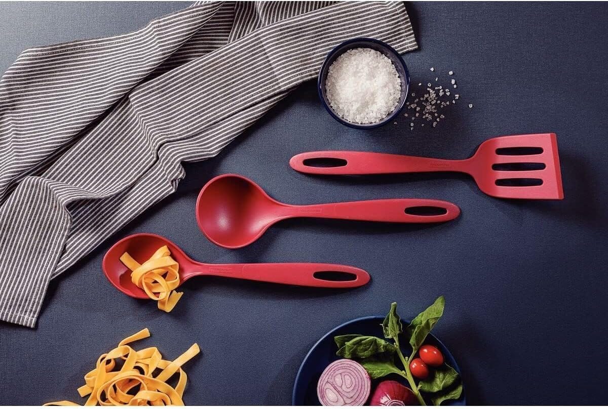 Jogo De Utensílios Tramontina Ability Vermelho, 4 Peças. - Image 2