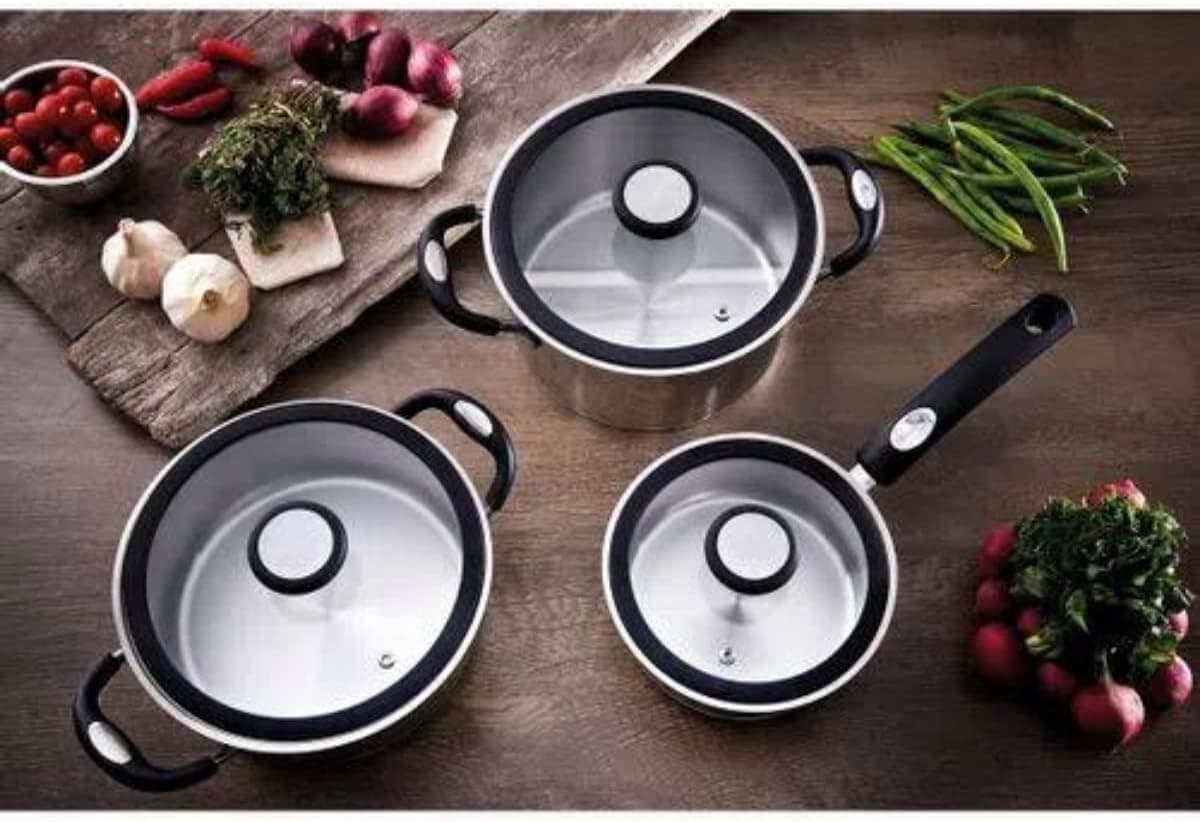 Jogo de Panelas Tramontina Solar Silicone em Aço Inox com Fu... - Image 4