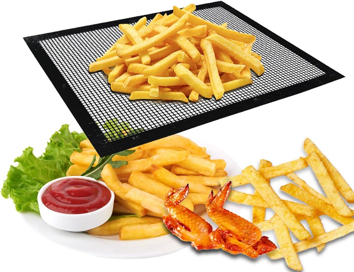 Bluedrop Assadeiras forros de forno, torradeira crocante, fo... - Image 6