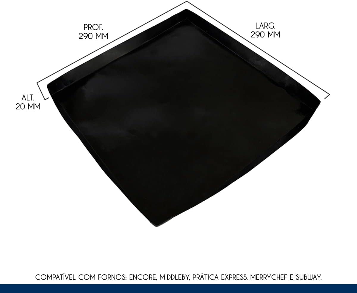 Cesto para Fornos Prática Express Antiaderente Fechado 29x29... - Image 4
