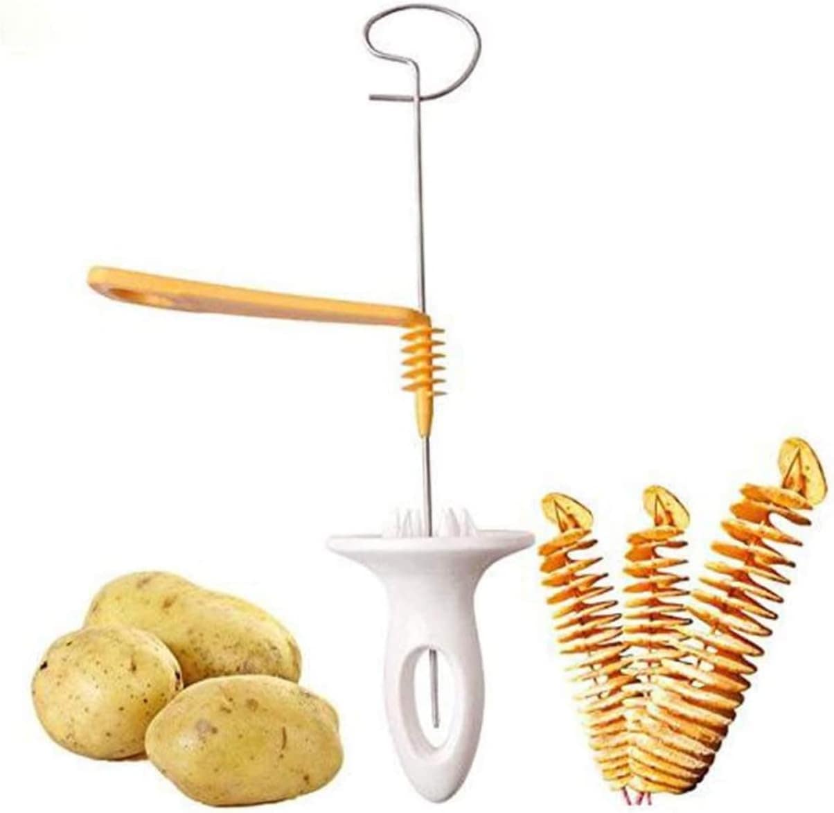 Espiralizador de legumes, fatiador de batata, espiral, manua... - Image 7