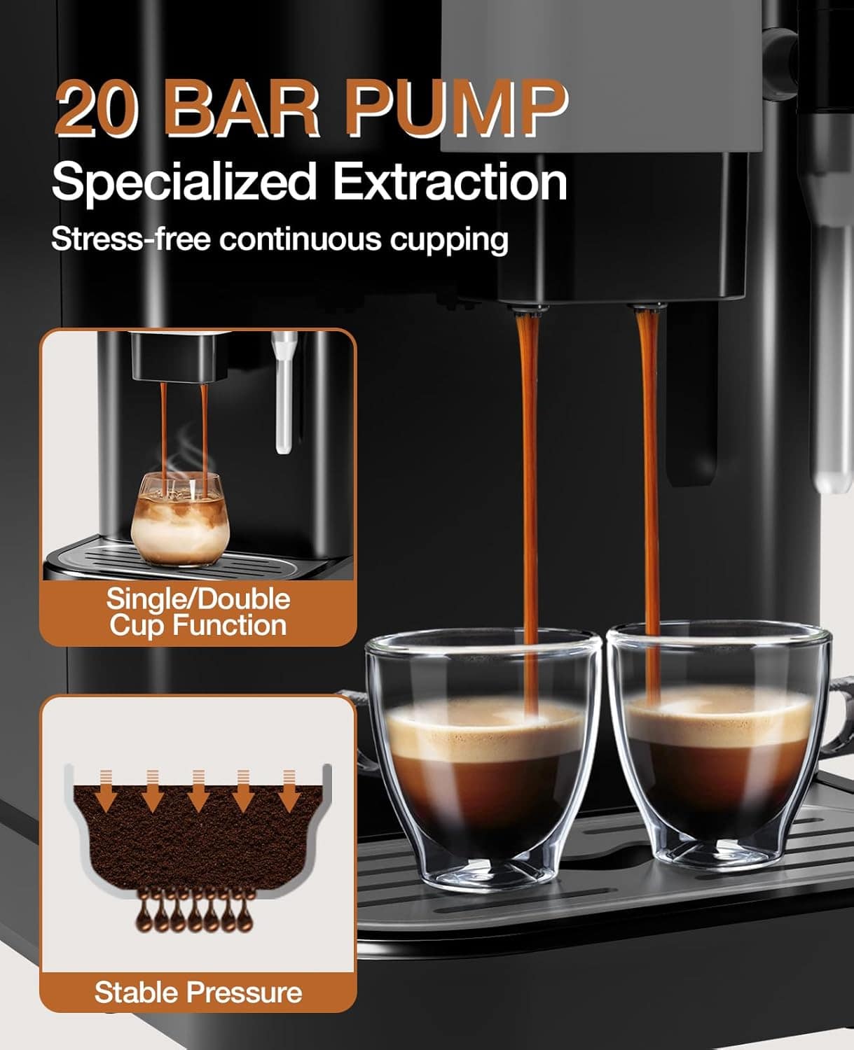 Zstar Máquina de café expresso totalmente automática com esp... - Image 4