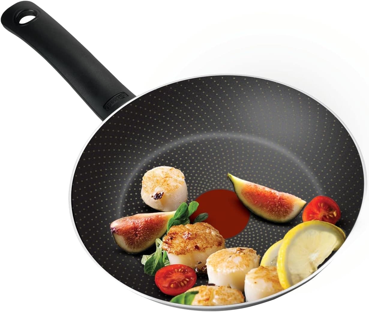 Frigideira Rochedo Inova 20 cm, Preto com Detalhes Cobre - Image 5