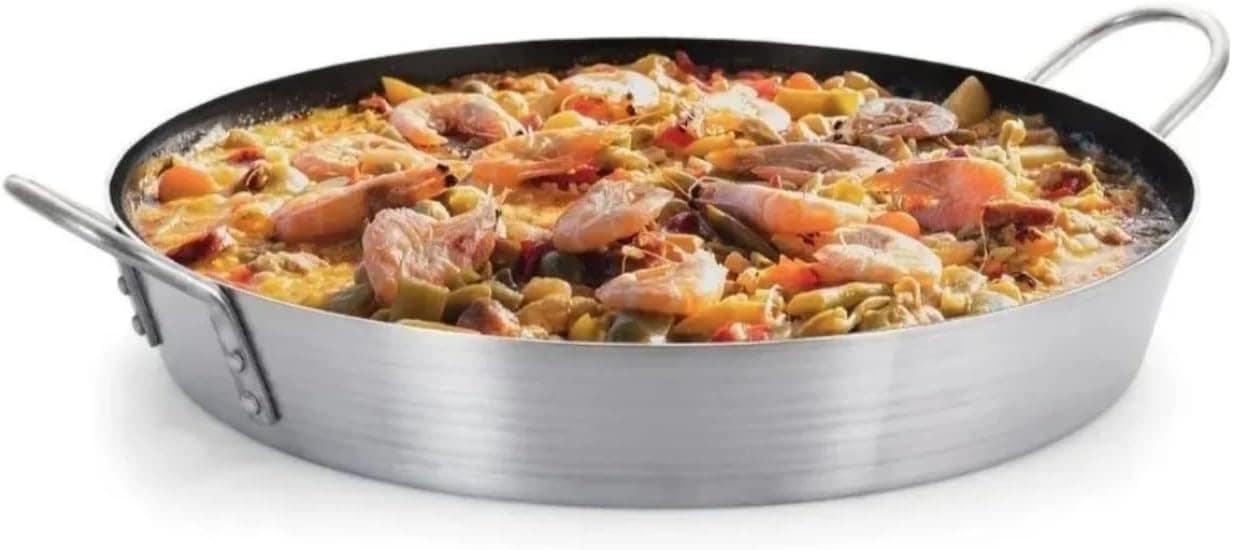 Panela Wok Paellera Tacho Antiaderente 30cm Profissional - Image 2