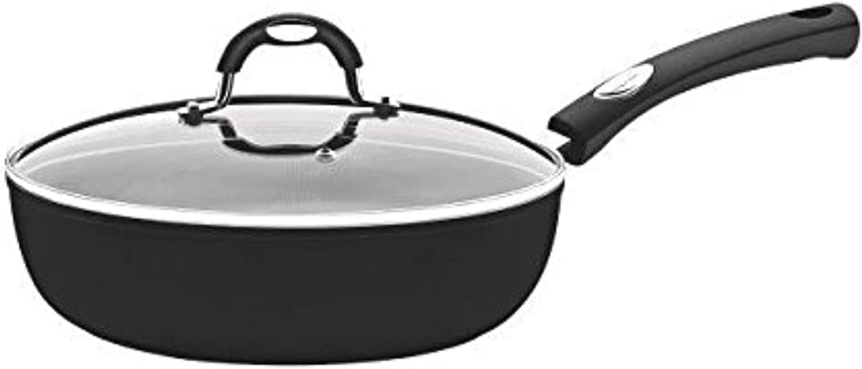 Frigideira Funda De Alumínio Com Revestimento Interno De Ant...