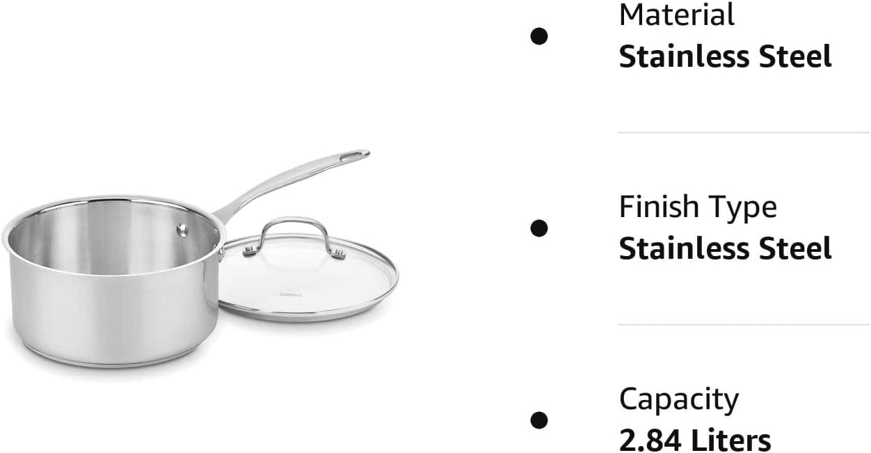 PANELA AÇO INOX CUISINART CHEF' CLASSIC COM TAMPA 7193-20 - Image 9