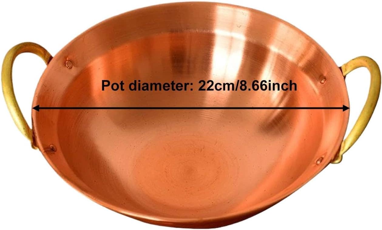 Generic Panela de cobre para fondue, estilo chinês, fácil de... - Image 4