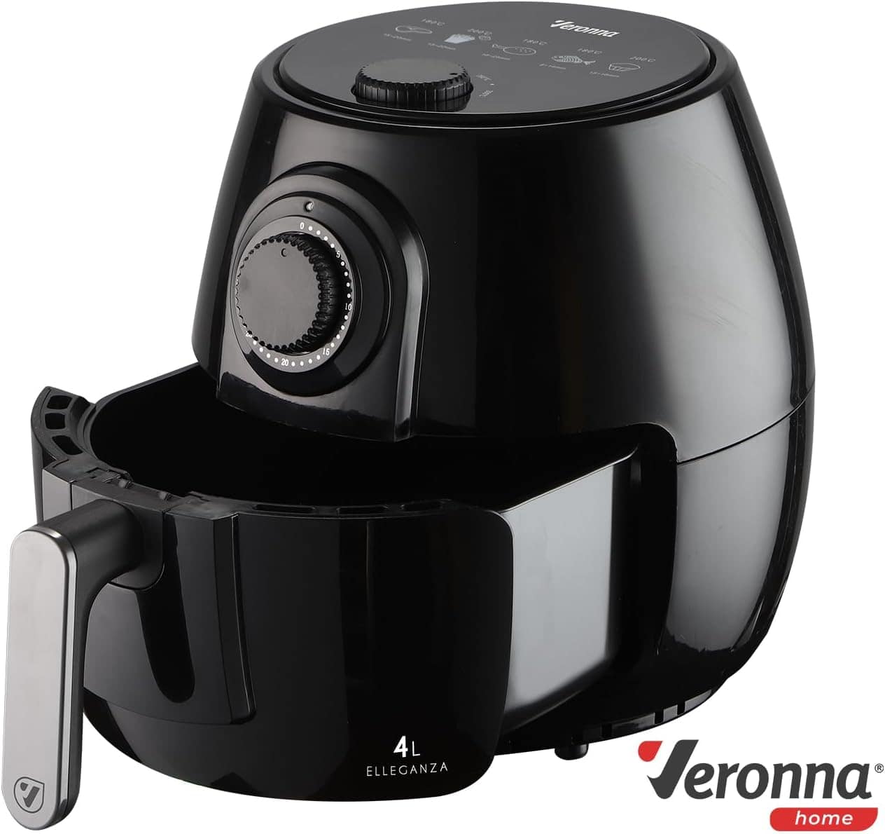 Fritadeira Sem Óleo Air Fryer 4l Veronna Elleganza Vaf1400 C... | É bom mesmo? Descubra antes de comprar - Image 4