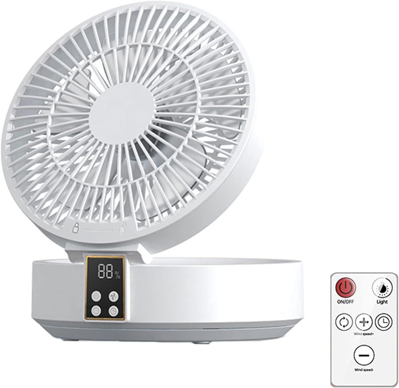 Ventilador de mesa Ventilador de parede Oscilação automática...