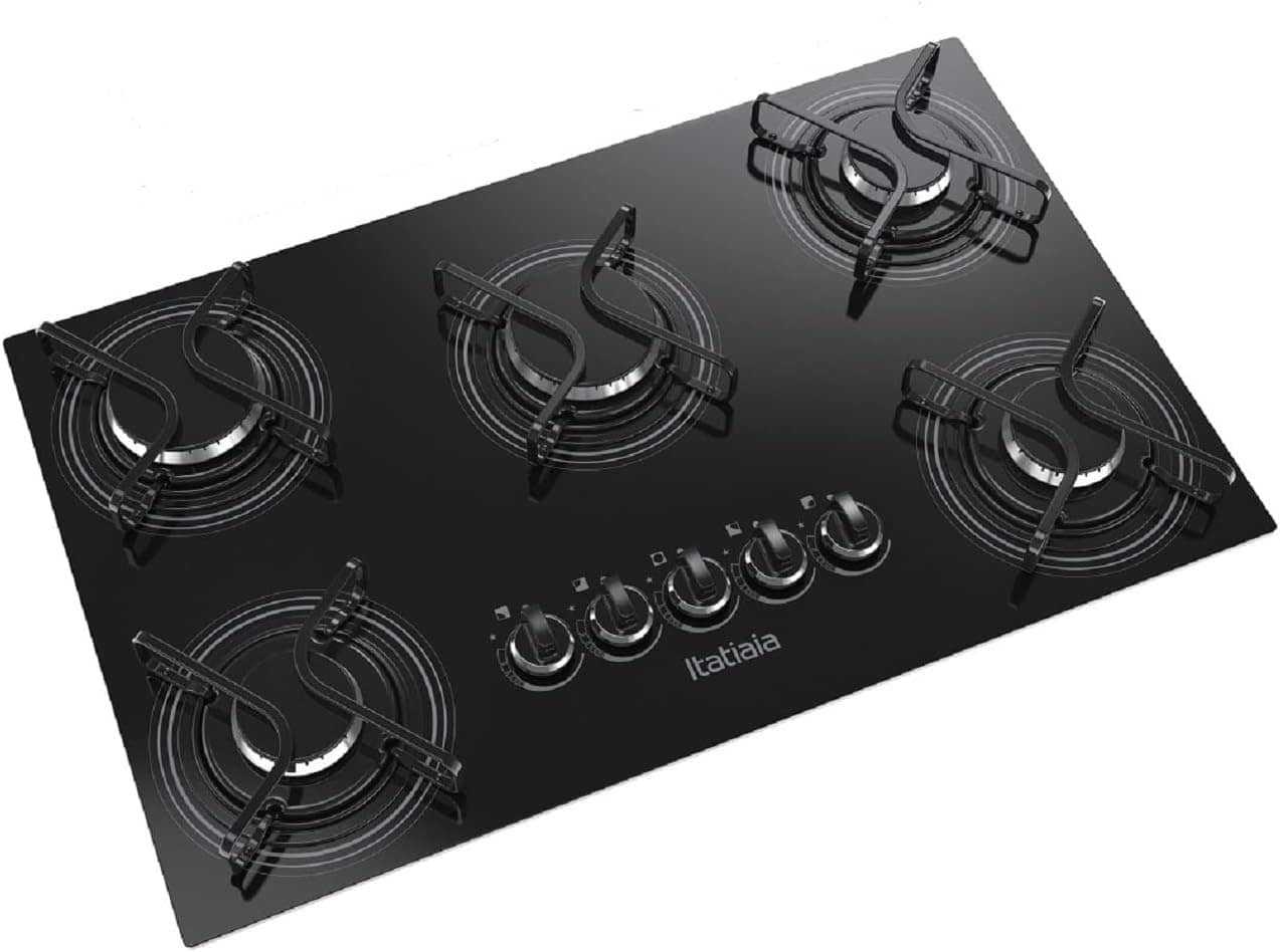 Itatiaia Cooktop 5 Bocas Preto Bivolt