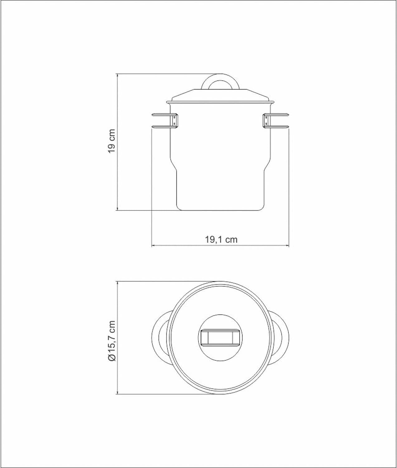 Cuscuzeira, Tramontina, Solar 62519140, Inox, dimetro de 14 ... - Image 4