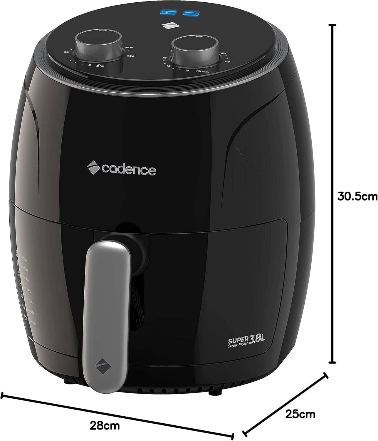 Fritadeira Cadence Super Cook Fryer, 3,8L, 1300W, 220V, FRT4... | É bom mesmo? Descubra antes de comprar - Image 10