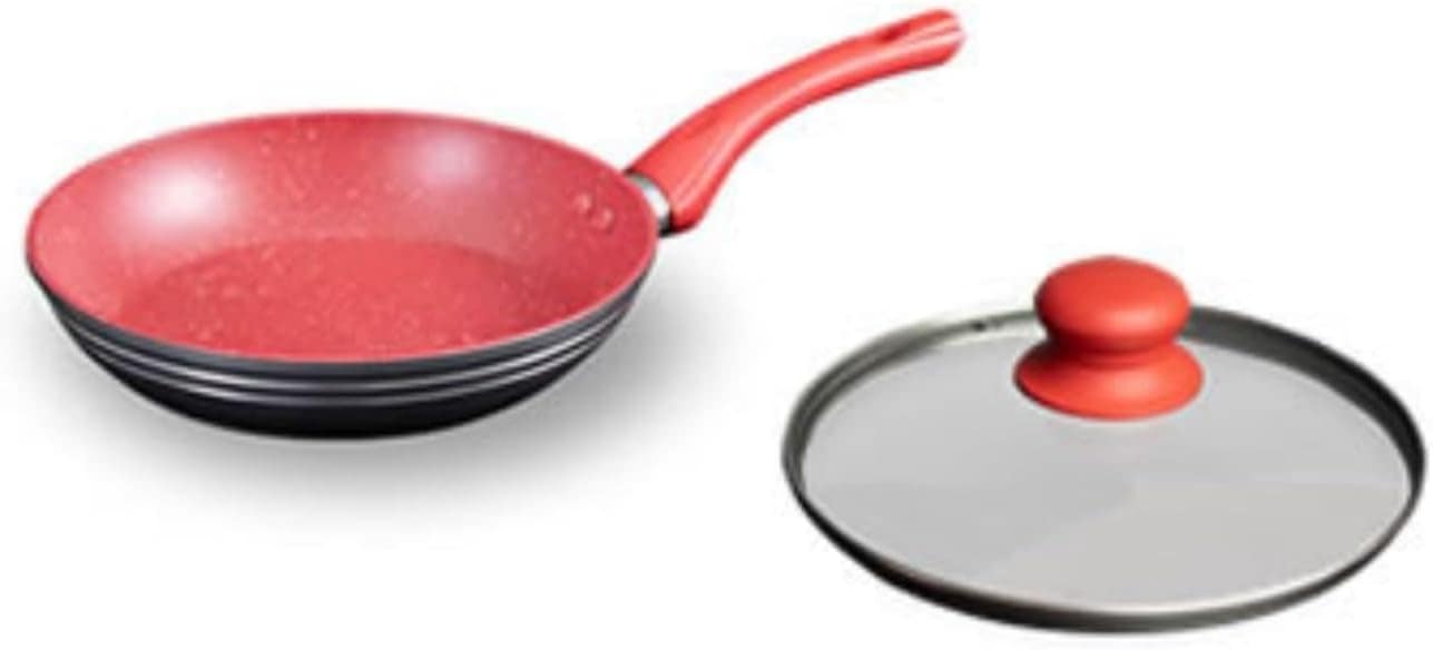 Frigideira Redsilver 24 Cm C/Tampa Todos Os Tipos De Fogões