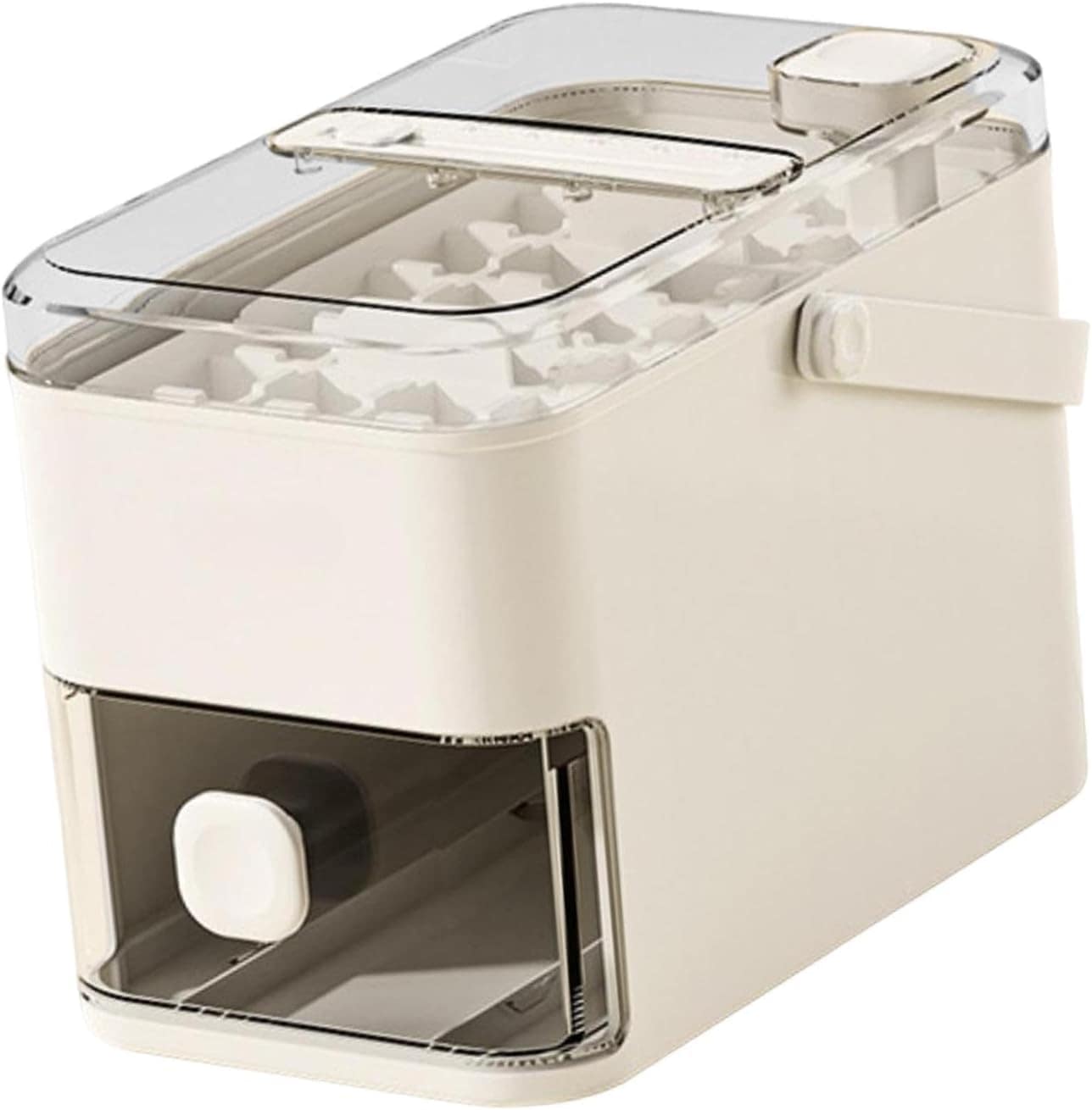 Yajuyi Bandeja de gelo com tampa, utensílios para fazer gelo... - Image 7