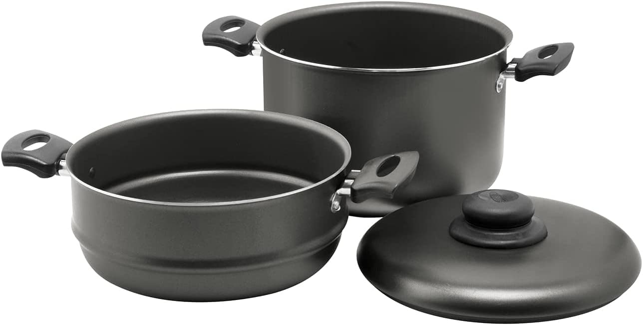 Panela Cozimento Vapor Vaporella 16 Antiaderente 3x1 Grafite - Image 2