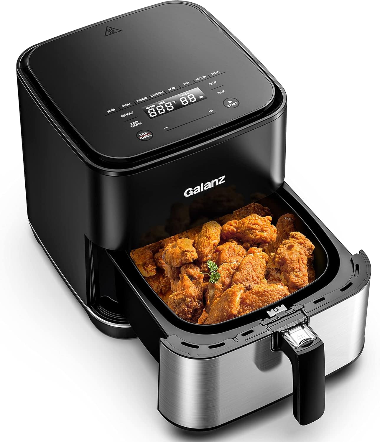 Galanz Fritadeira Elétrica Digital Sem Óleo com Painel de Co... | É bom mesmo? Descubra antes de comprar