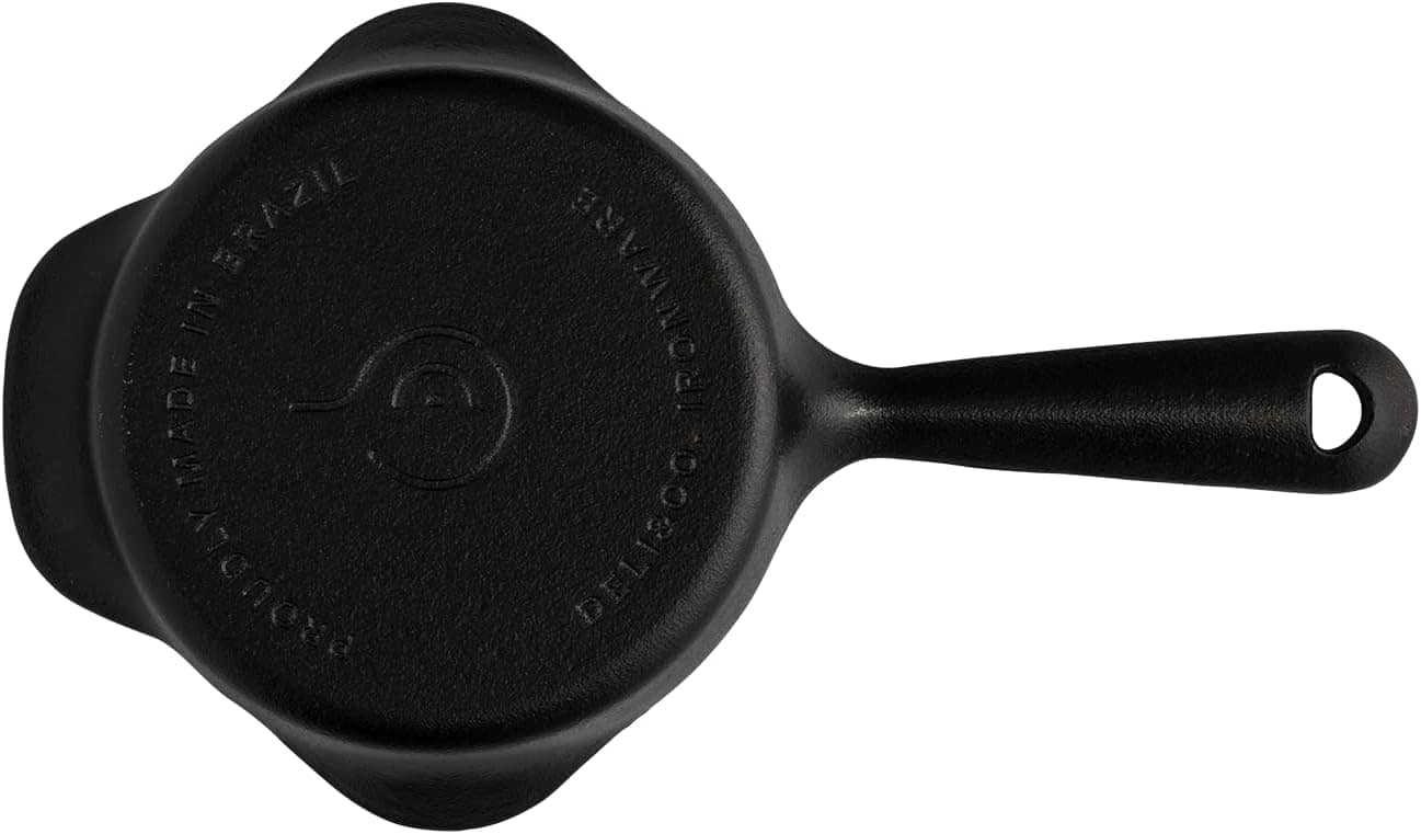 Frigideira de ferro Skillet 16cm, panela de ferro polida e p... - Image 7