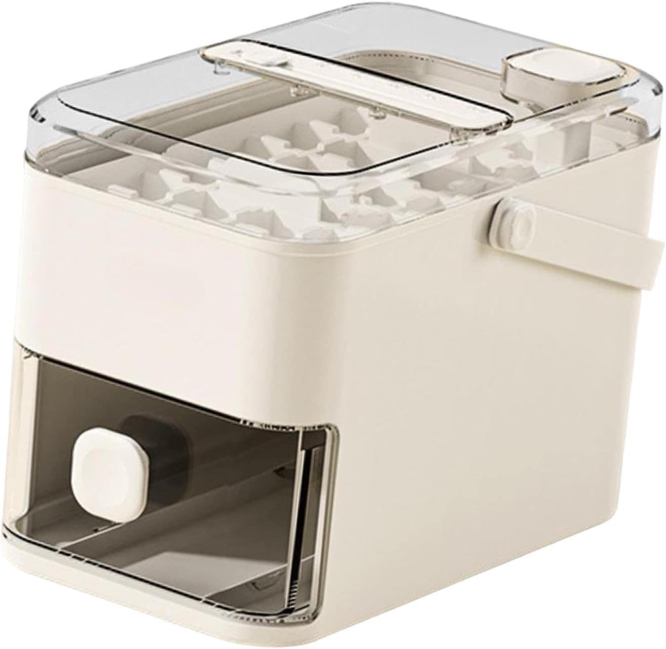 Yajuyi Bandeja de gelo com tampa, utensílios para fazer gelo... - Image 6