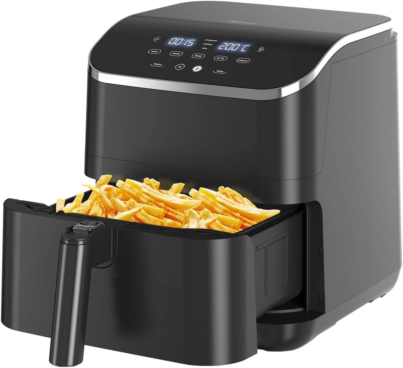 Midea Fritadeira sem óleo GrandGourmet Digital 5,5L 127V/60H... | É bom mesmo? Descubra antes de comprar