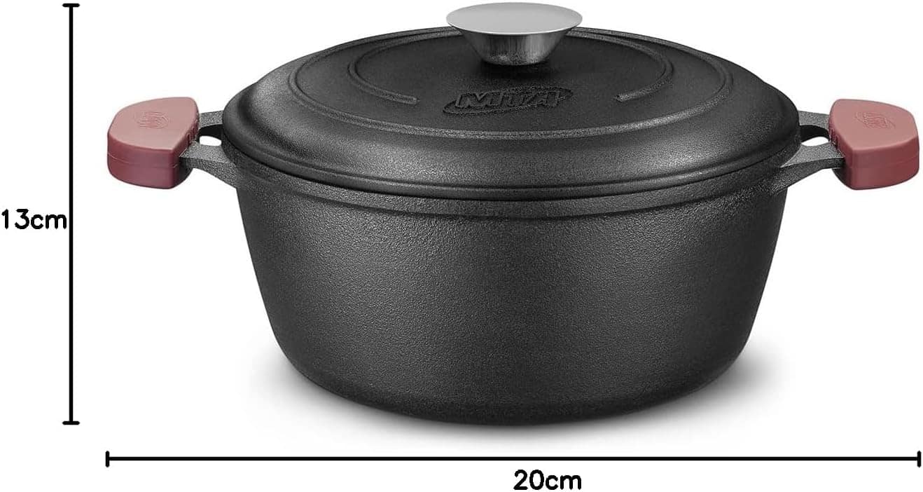 MTA CACAROLA TAMPA DE FERRO FORNO FOGAO FERRO FUNDIDO N°20/2... - Image 8