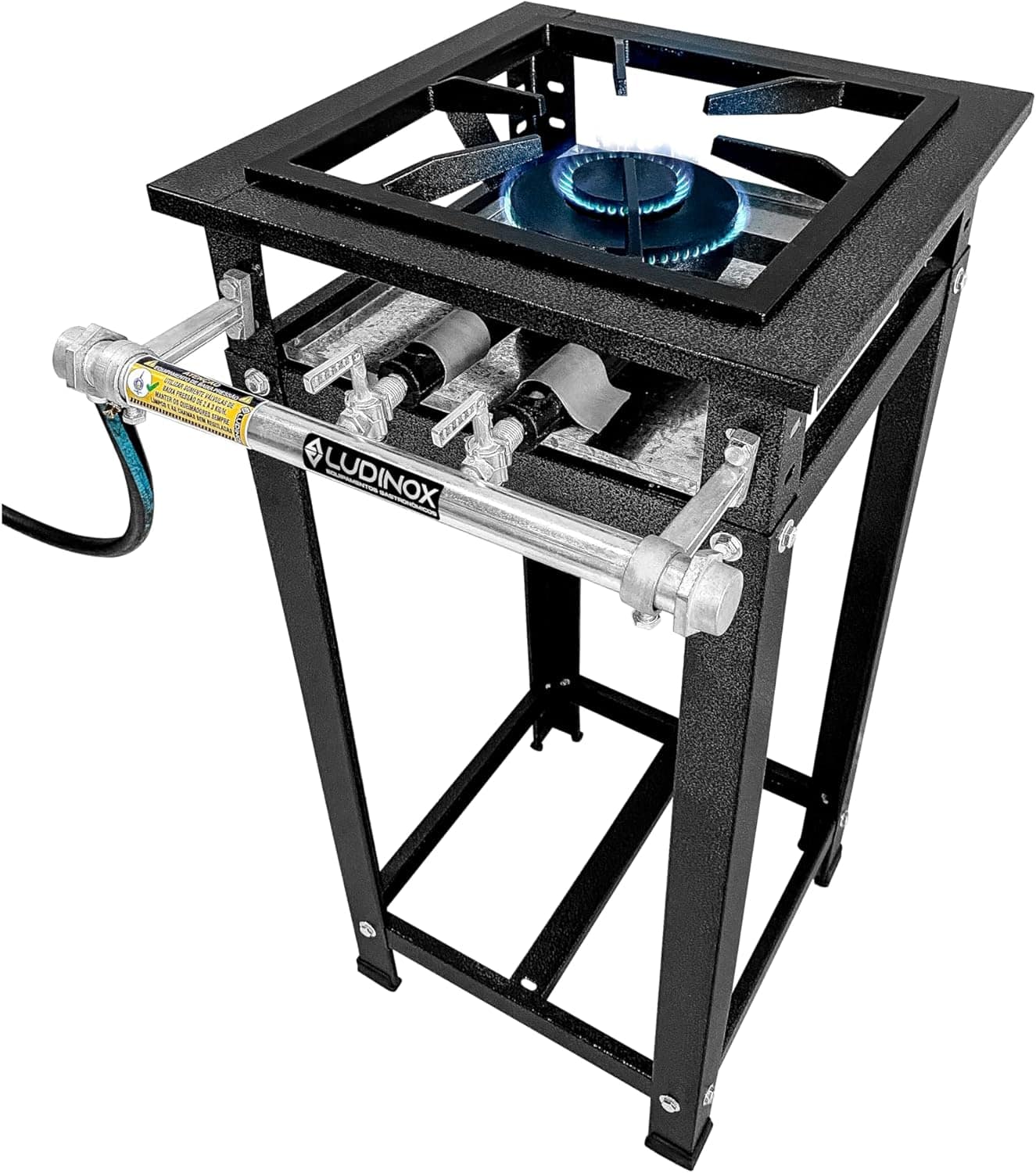 Fogão Industrial 1 Boca Dupla Baixa Pressão Fogões 30x30 P5 - Image 2