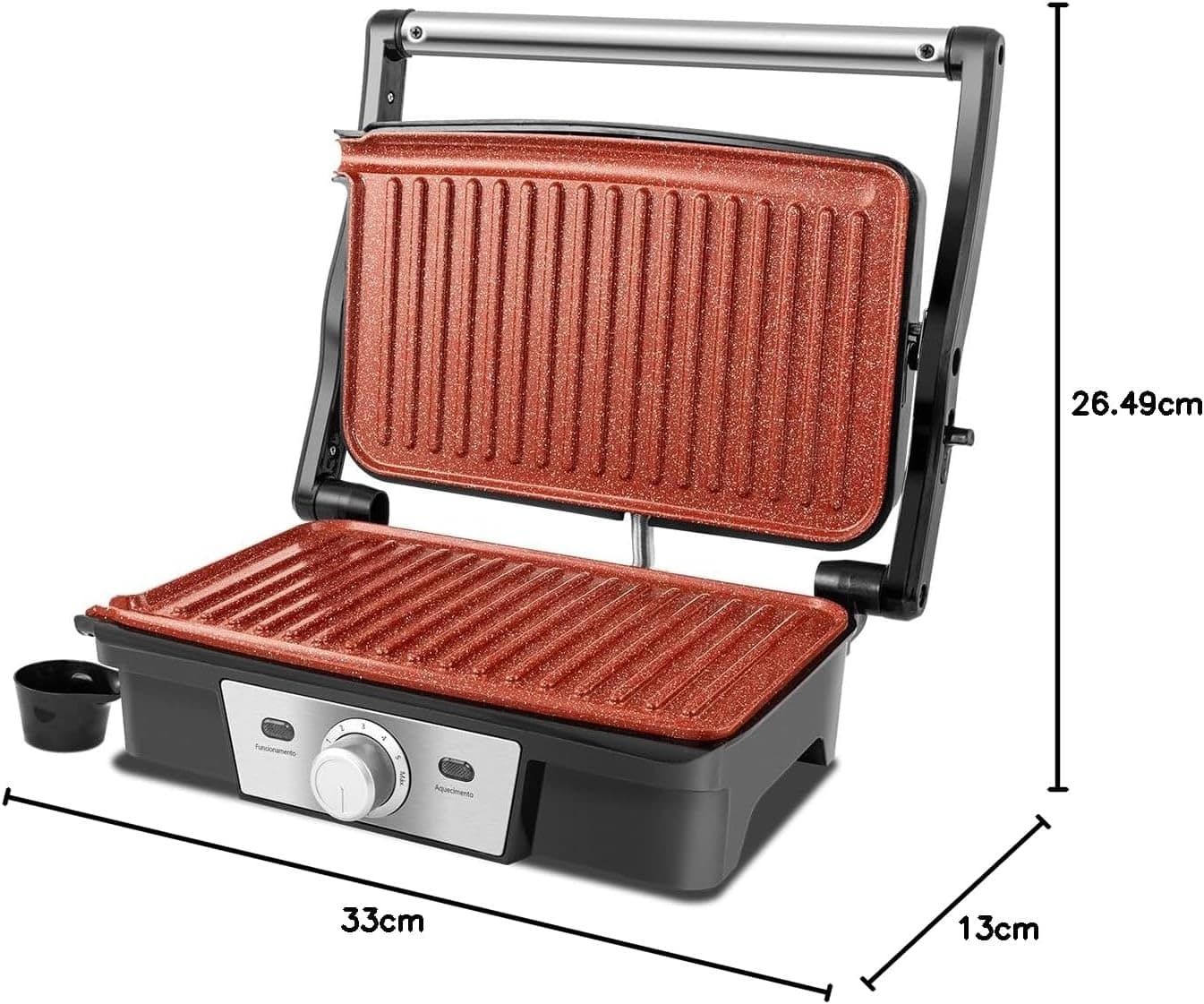 Grill Philco PGR19PI Revestimento Redstone 7 temperaturas 22... - Image 11